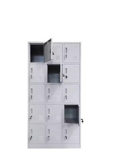 Protector Office Storage Lockers,Metal Garage Storage Cabinet,Large Steel Utility Locker,Garage Cabinets,Locker Cabinet with 12 Compartments for School Office Gym  - Image 4