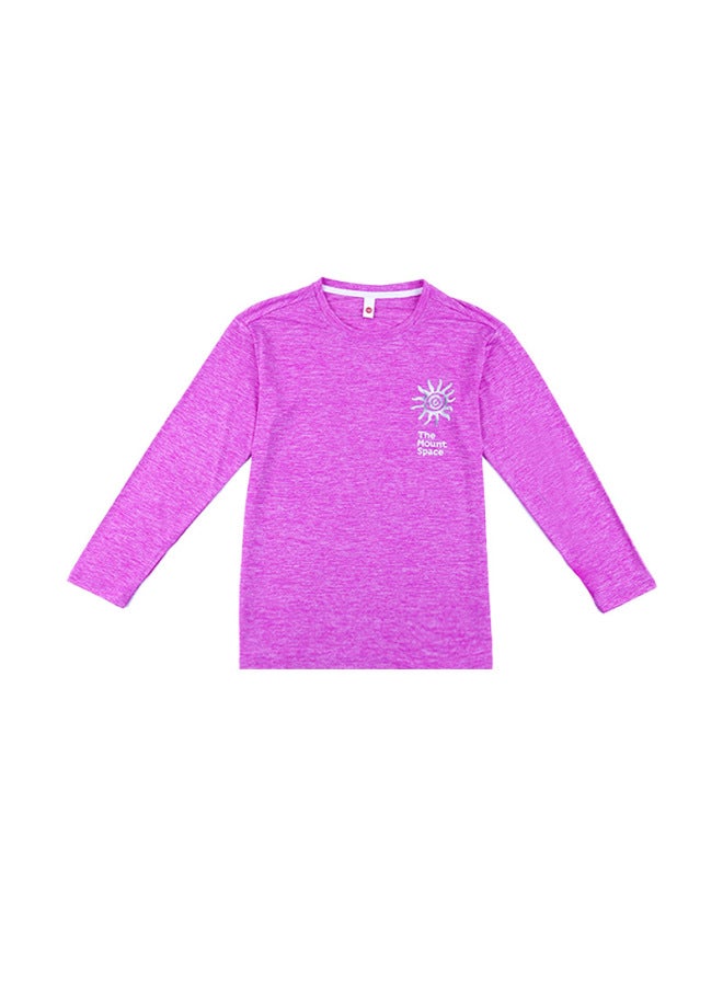 Mountain-style Children's Clothing Quick-dry Long-sleeve T-shirt  Summer New Outdoor Sports Lightweight Girls' Sun-protection Long-sleeve