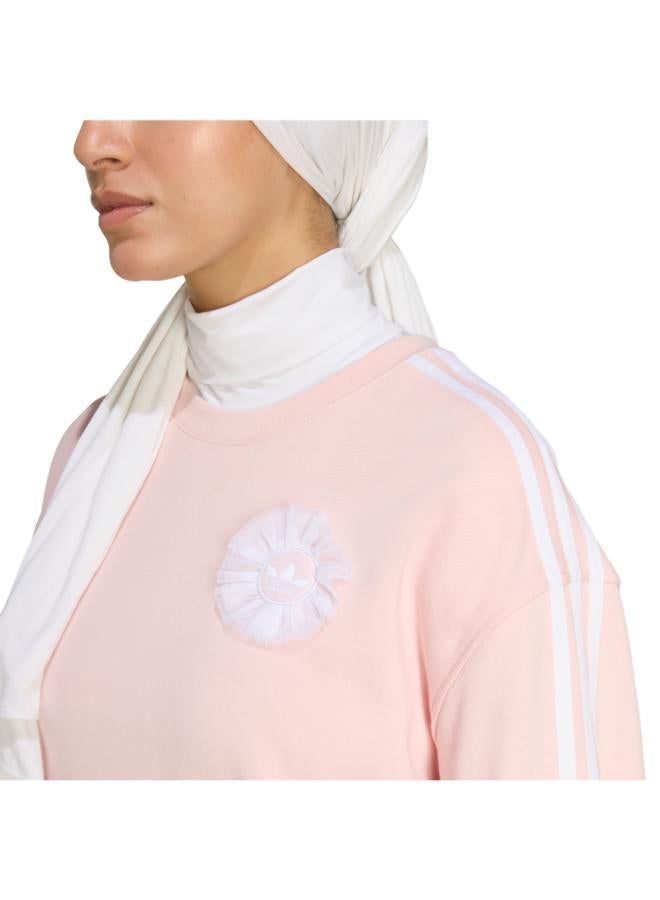 اديداس اوريجينالز كنزة ADIDAS ORIGINALS LACE BRANDING CREW - Image 4