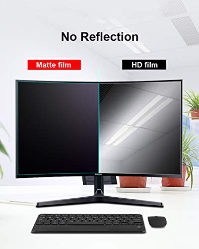 AEGIFT CapriTech 32 Inch Anti Blue Light Monitor Screen Protector -Anti Glare Filter Film for Curved screen, No Air Bubbles/Relieve Eyestrain/Ultra Clear - Image 2