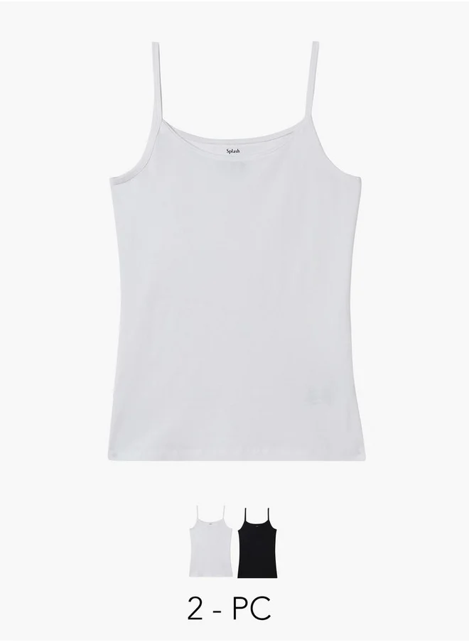 سبلاش فيڤ Set of 2 - Scoop Neck Vests