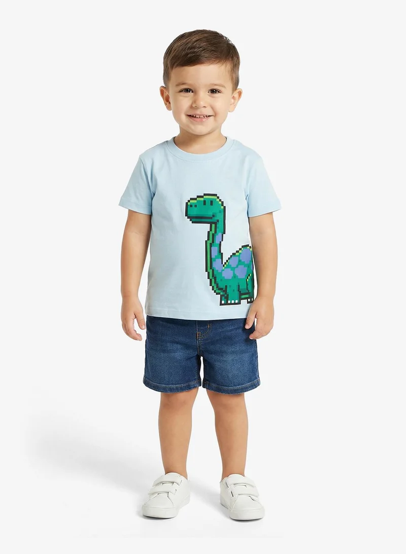 Ripples Boys Round Neck T-Shirts