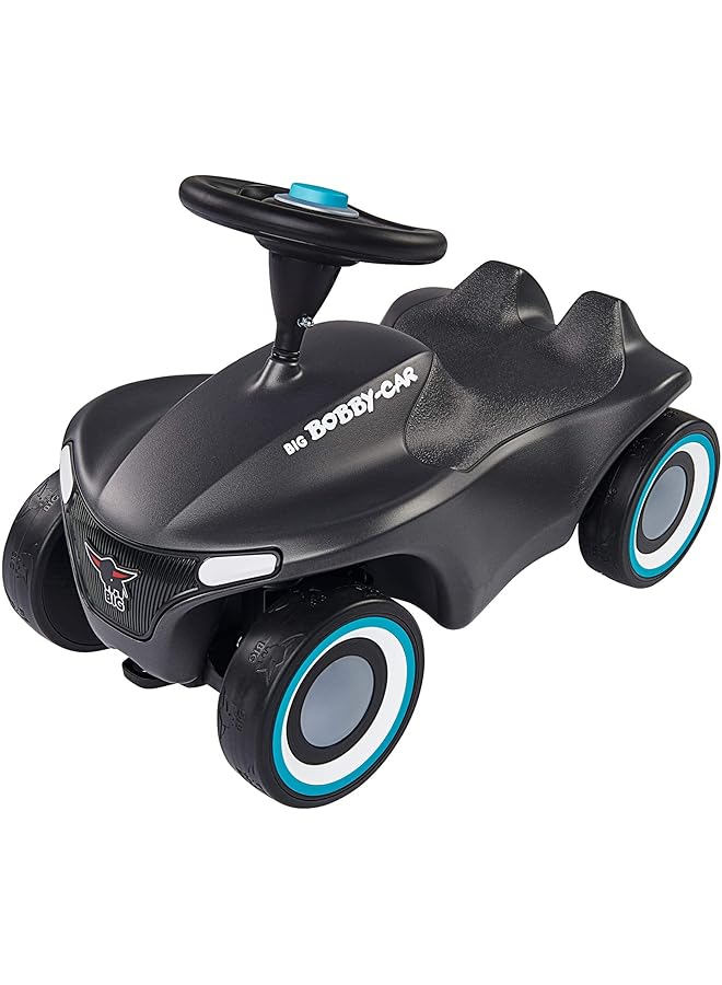 BIG Spielwarenfabrik 800056243 Bobby Car Neo Anthrazit Rutschfahrzeug Für Drinnen Und Draußen Kinderfahrzeug Mit Flüsterreifen Two Wheel Rims Colors To Change For Children From 1 Year Old Charcoal - Image 1