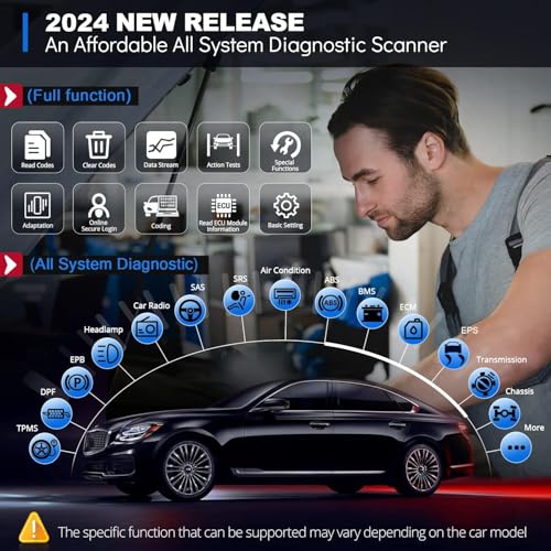 THINKCAR Thinkdiag2 All System Bidirectional Control OBD2 Diagnostic Scanner for iOS & Android, Bluetooth Scan Tool with CAN-FD Protocol, AutoVIN, Active Test, 15+ Reset Functions, ECU Coding, 1 Year Fr-ee - Image 2