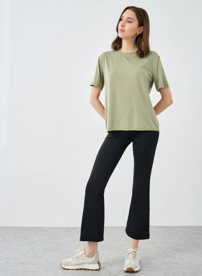 Take Two Solid Round Neck Regular Fit T-Shirt