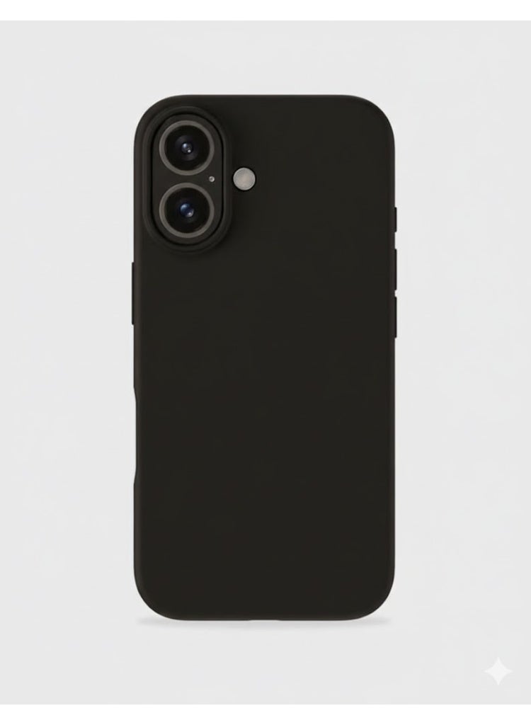 بليكس غطاء جراب هاتف آيفون 16 مزود بغطاء حماية من السيليكون السائل الناعم مضاد للخدش ومضاد للصدمات مع بطانة من الألياف الدقيقة، غطاء خلفي واقي نحيف مع ملمس مريح للحمل ومضاد للبصمة - Image 2