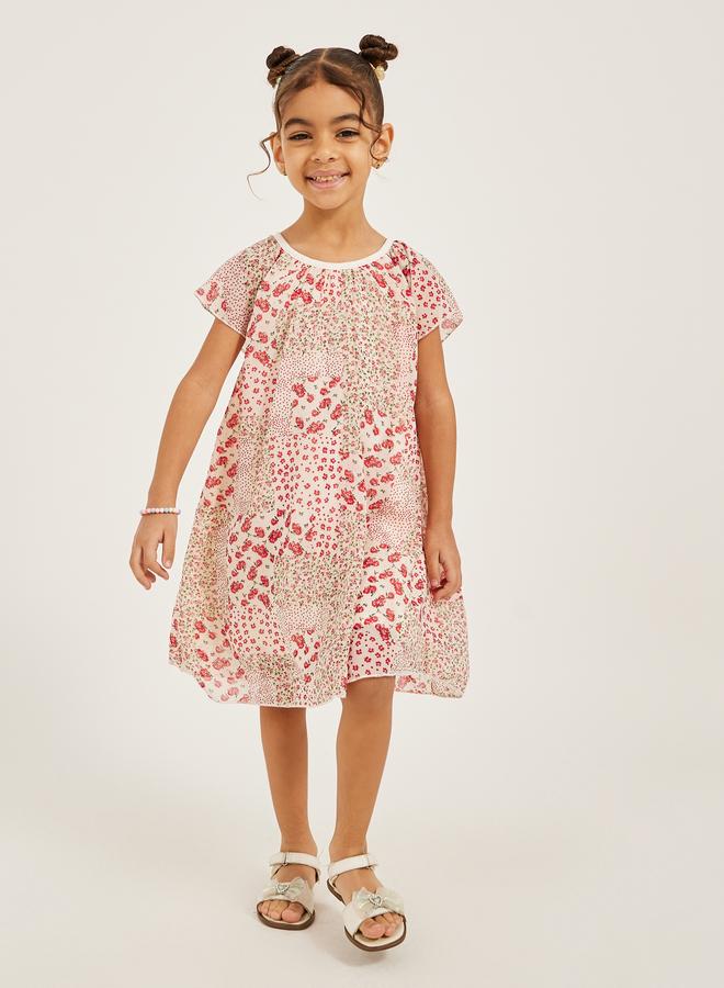 Styli Floral Print Dress  - Image 1