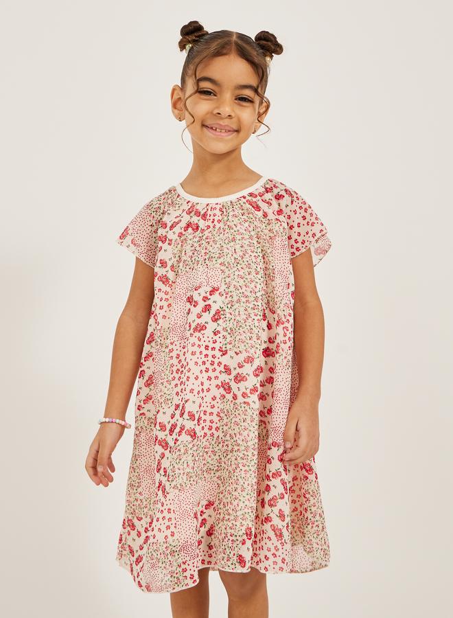 Styli Floral Print Dress  - Image 2