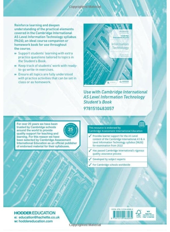 Cambridge International AS Level Information Technology Skills Workbook  - Image 2