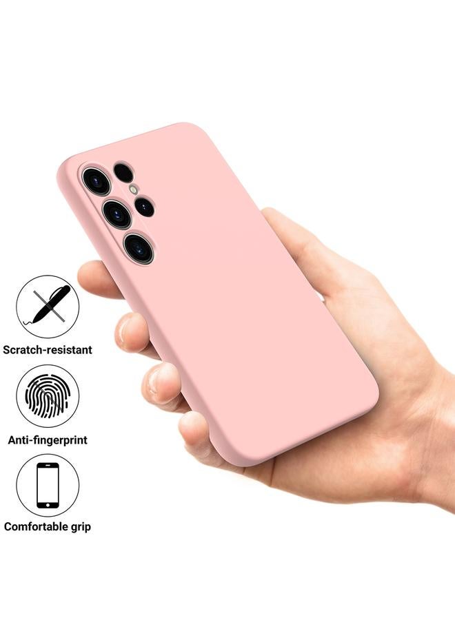 S-TOP Case For Samsung Galaxy S23 Ultra 5G Pure Color Liquid Silicone Shockproof Full Coverage Phone Case - Image 4