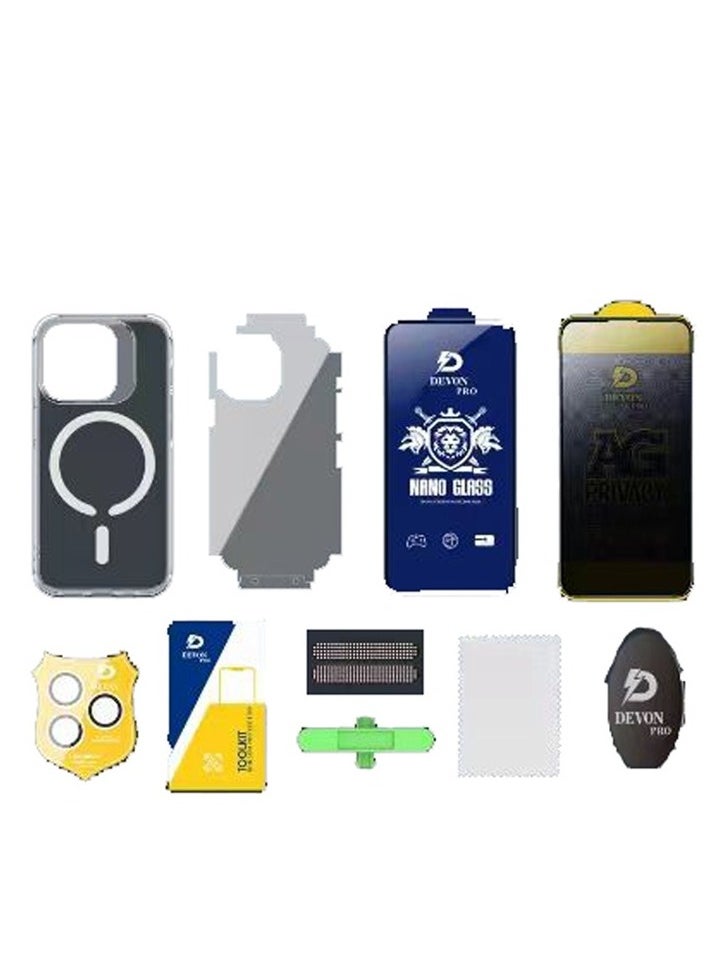 Devon - iPhone 13 Protection (Lag) MagSafe Package 10in1 from Devon The most powerful complete protection for your phone ever - Image 1
