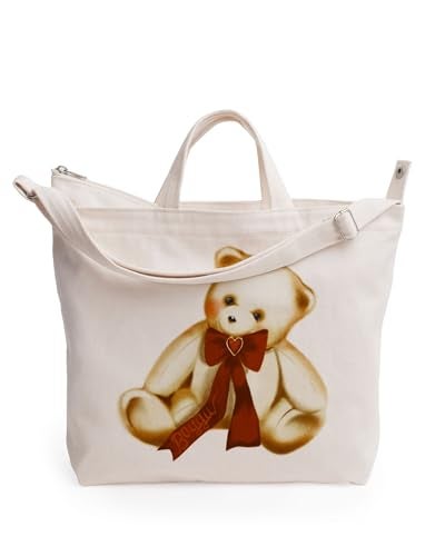 BAGGU Horizontal Zip Duck Bag - Teddy Bear - Image 5