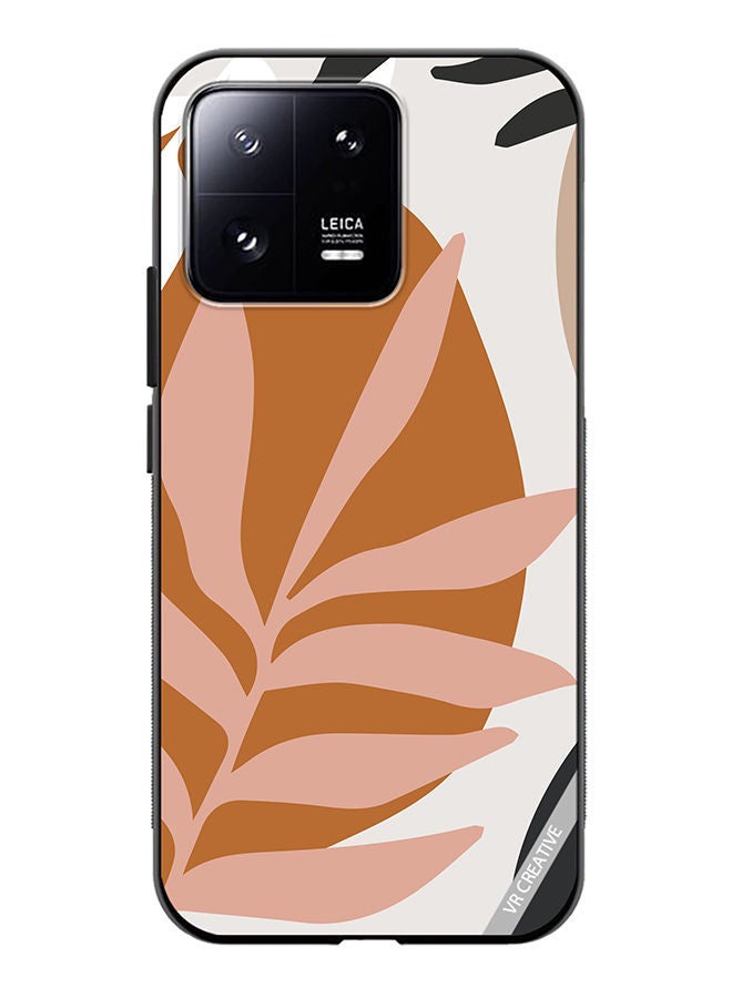 VR CREATIVE Protective Case Cover For Xiaomi 13 Leaf Tropical Design Multicolour - Image 1