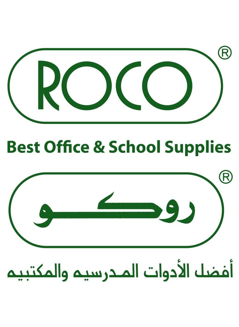 ROCO Pack of 2 Black Color Roco Whiteboard Marker, Dry Erase - Image 4