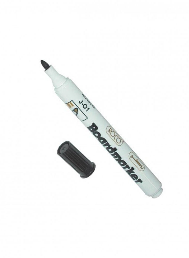 ROCO Pack of 2 Black Color Roco Whiteboard Marker, Dry Erase - Image 2