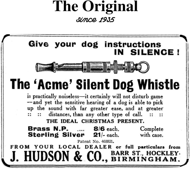 ACME 535 Adjustable Silent Dog Whistle - Nickel-Plated - Image 4