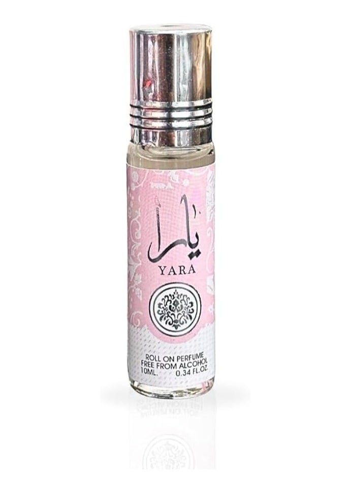 Ard Al Zaafaran - Yara Roll On Parfum Oil 10ml Free From Alcohol - Image 1
