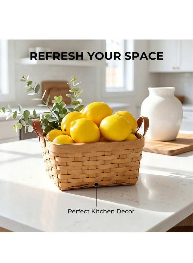 2Pcs Large Vivid Artificial Lemons Home Kitchen Party Decor Photo Props - Image 5