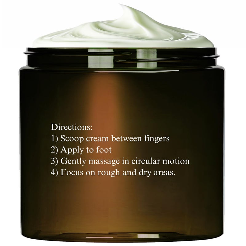 Essentially KateS Frankincense Oil Foot Cream 8 Fl Oz - Fight Soreness and Stiffness in Tired Feet - Footsole, Achilles, Footbridge, Ankle and Foothill Cream