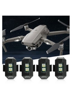 Y&D 4pcs LED Strobe Drone Light Aircraft Flying Anti-Collision Night Lights 7 Colors USB Charging for DJI Air 2S / Mini 2 Mavic Bike Dirt Car Motorcycle  - Image 1