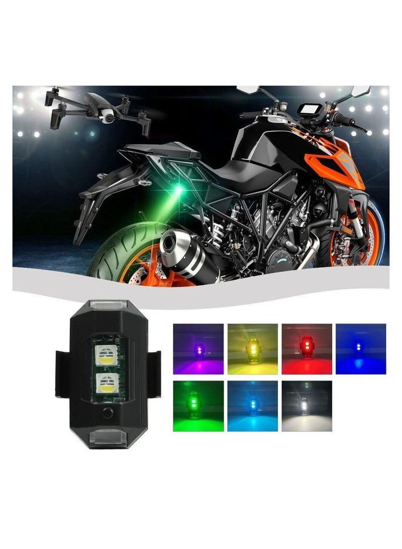Y&D 4pcs LED Strobe Drone Light Aircraft Flying Anti-Collision Night Lights 7 Colors USB Charging for DJI Air 2S / Mini 2 Mavic Bike Dirt Car Motorcycle - Image 2
