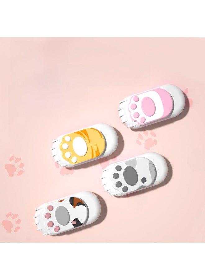 U Disk Cartoon Mini Cat Claw Large Capacity Mobile Phone USB Enterprise School Activity Advertising Gift U Disk Customization-Color:Milk Tea Cat Yellow-pr001-Capacity:16GB  - Image 3