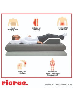 ricrac Rachitic Orthopedic Leg Raise Pillow – Targeted Elevation for Leg & Circulation Support.  - Image 5