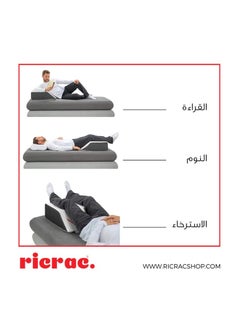 ricrac Rachitic Orthopedic Leg Raise Pillow – Targeted Elevation for Leg & Circulation Support.  - Image 4