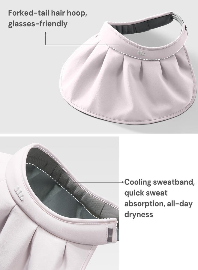 بيناندر قبعات شمسية نسائية من بينياندر، ذات حافة عريضة قابلة للطي، توفر حماية من الأشعة فوق البنفسجية بدرجة UPF50+، مناسبة للسفر والعطلات الخارجية، لون بيج. - Image 4