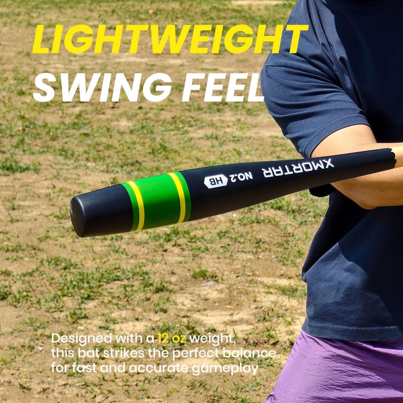 Xmortar T1 Pro Plastic Torpedo Bat for Backyard Baseball Game - 32 in / 12 oz (Black Pencil) - Image 5
