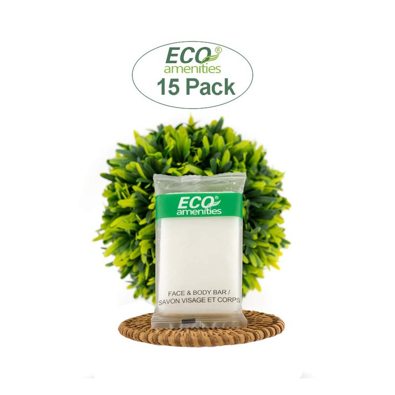 ECO Amenities 5-Piece All-in-Kit Hotel Toiletries Bulk 420pcs (84 Toiletry Kits) Travel Soap-Lotion-Shampoo & Conditioner 2 in 1-Disposable Toothbrush-Toothpaste per Kit Guest Shower Bath Amenities - Image 3
