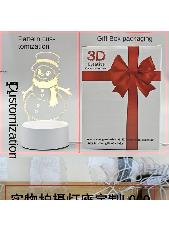 Bluejw Explosive Creative Dream 3d Table Lamp Bedroom Bedside Lamp Led Night Light Baby Feeding Lamp Birthday Gift - Image 4