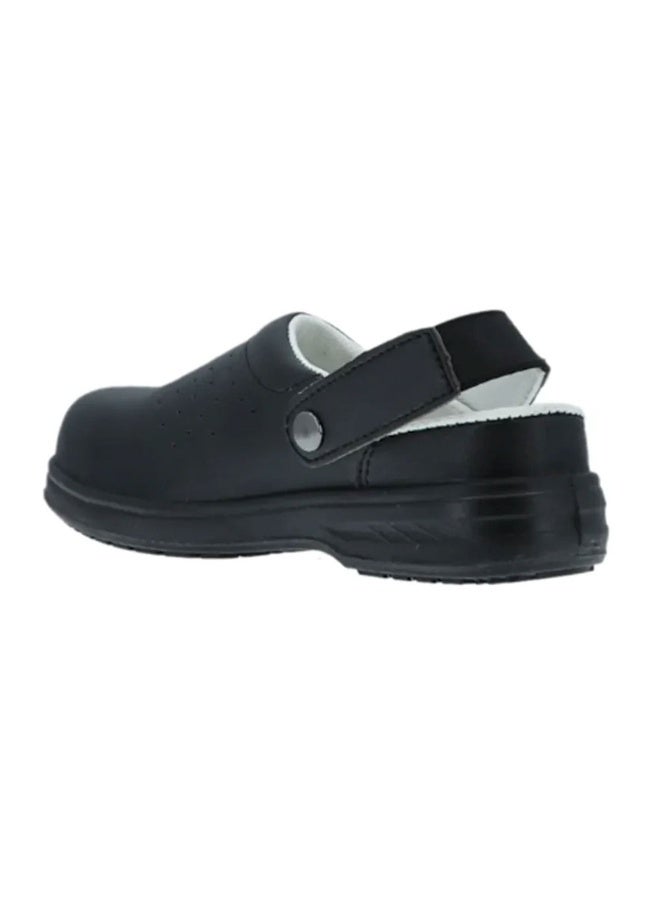 Vaultex VE12 Steel Toe Safety Clog Shoes, Black, 40 - Image 2