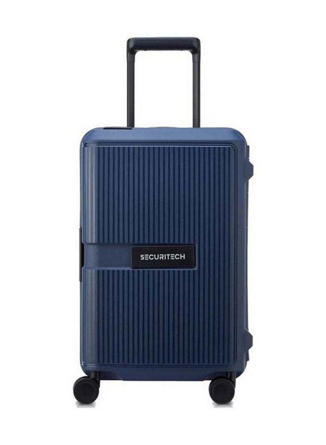 DELSEY Stone Securitech TSA Lock Zipper Closure Carry On Luggage Trolley Navy 55 cm 4008801-02 - Image 1