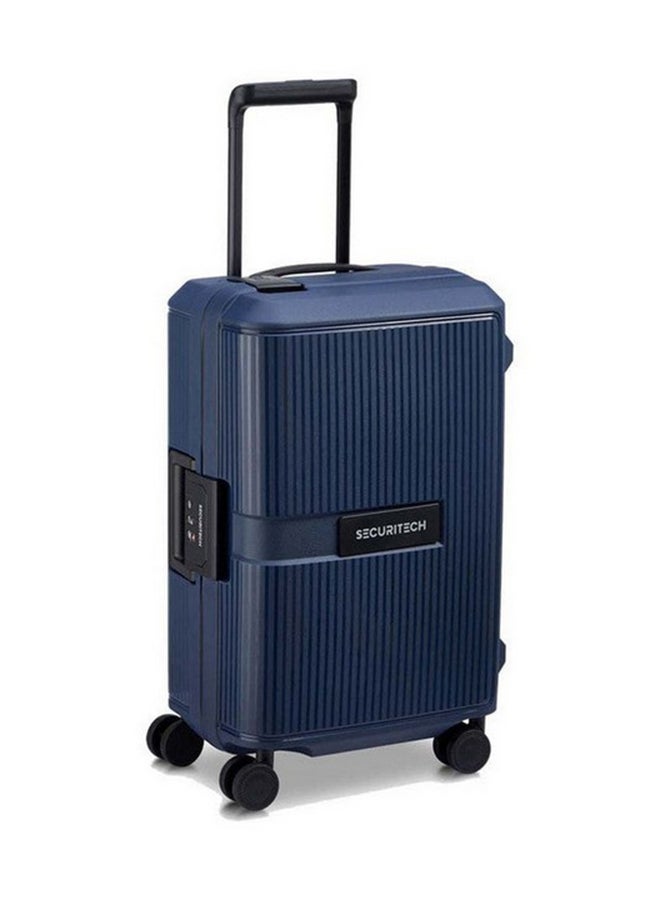 DELSEY Stone Securitech TSA Lock Zipper Closure Carry On Luggage Trolley Navy 55 cm 4008801-02 - Image 2