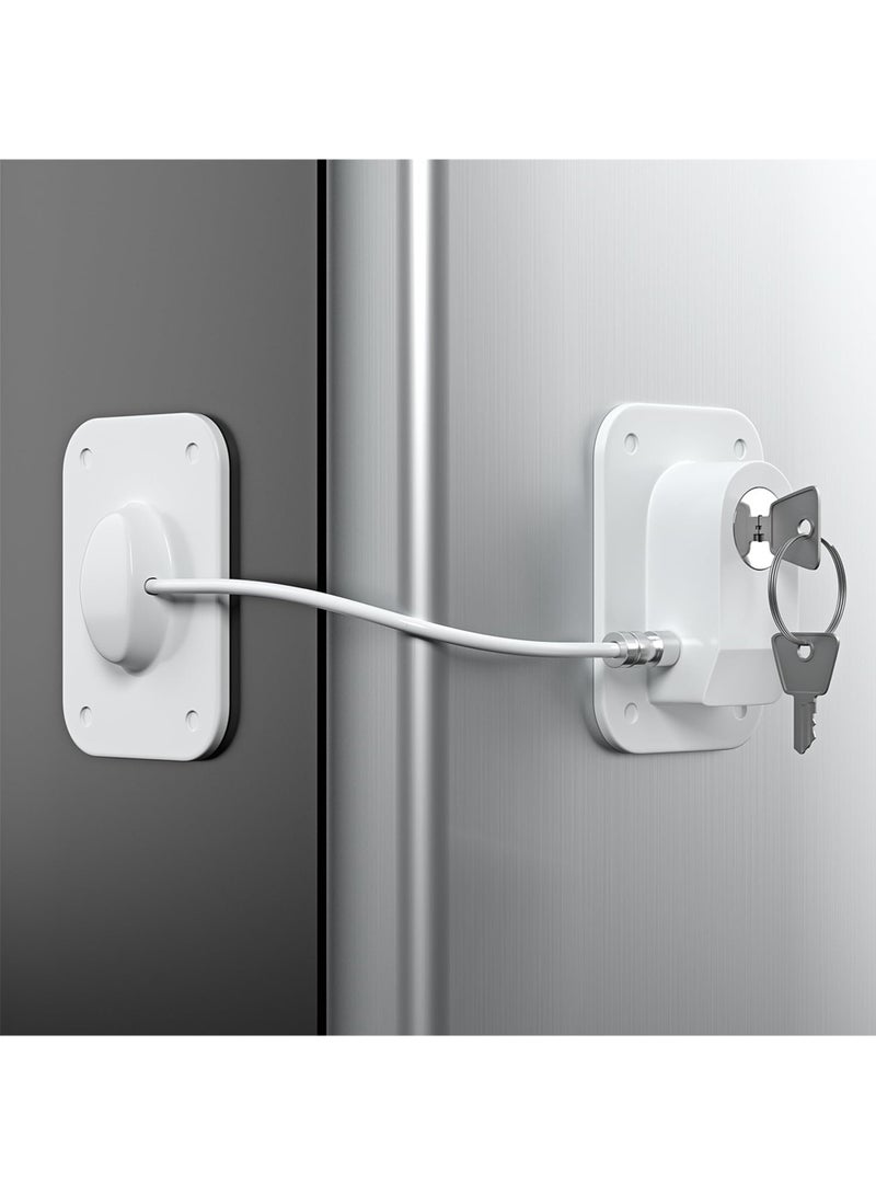 Child Safety Lock, For Refrigerator, Cabinet, Drawers, Window and Door, 2Pcs - Image 2