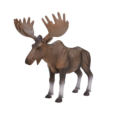 MOJO European ElkMoose HandPainted Toy Figure Woodland Collection True to Life Highly Detailed Designed in UK - Image 5