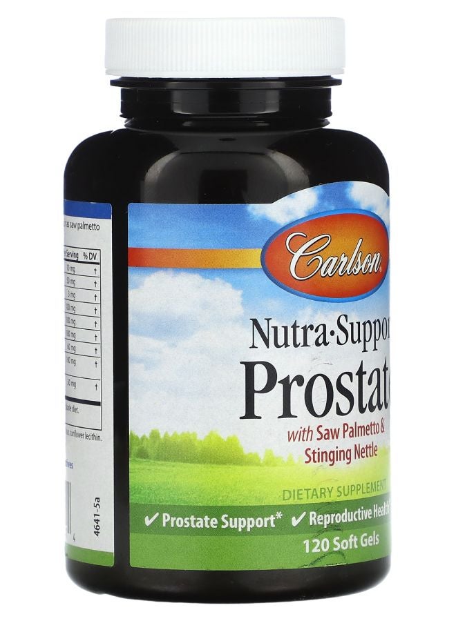 Carlson Nutra-Support Prostate 120 Soft Gels - Image 2