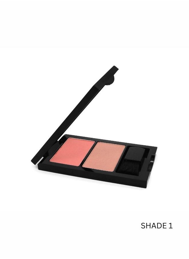 W7 Cosmetics W7 Duo Blusher Shimmer Shade 1  - Image 2