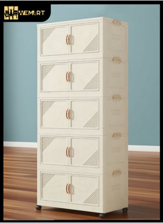 5 طبقات - أبيض