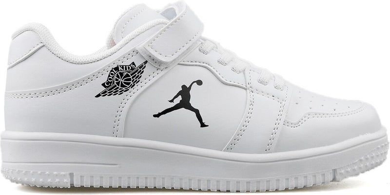 Cool Haykat White Unisex Kids Casual Sneaker Sports Shoes  - Image 1