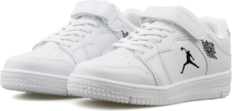 Cool Haykat White Unisex Kids Casual Sneaker Sports Shoes  - Image 3