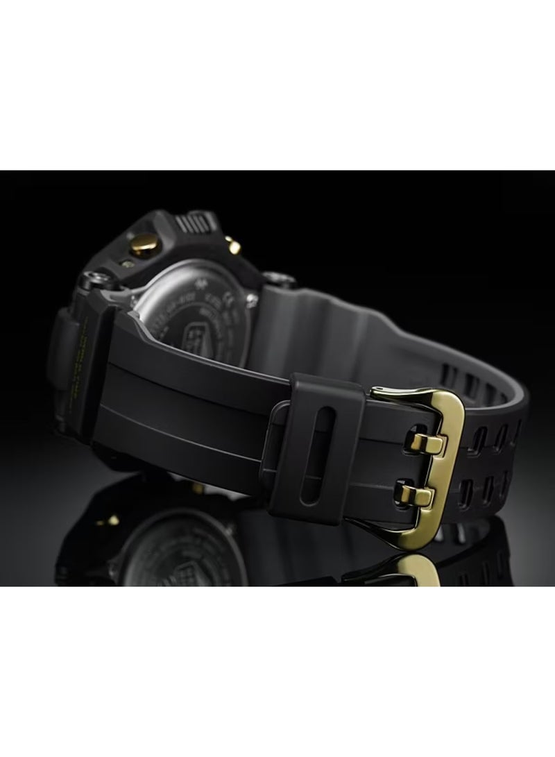 G-SHOCK Gravitymaster Solar Watch GR-B100GB‑1ADR, 53.8 mm Black Dial, Black/Gold Resin Strap, Analog‑Digital, 200 m WR - Image 5