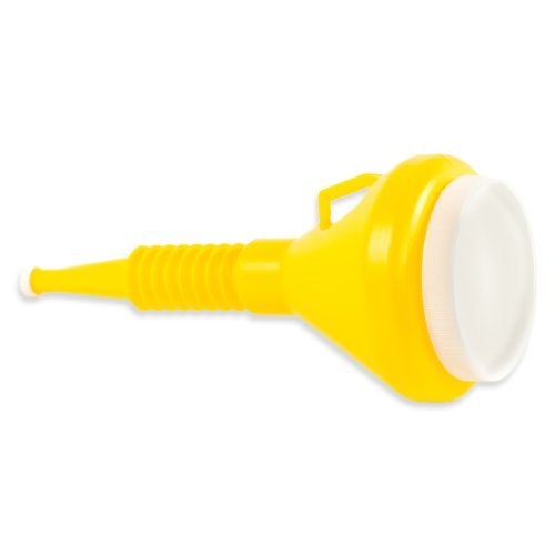 WIRTHCO 32135 Funnel King Yellow Double Capped Funnel - 1-1/2 Quart Capacity - Image 3