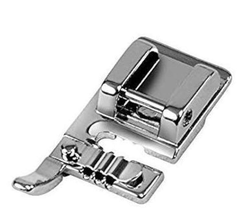 Zenith 3 Way Cording Sewing Machine Presser Foot Fit for Most Low Shank Sewing Machines Steel Finish - Image 1