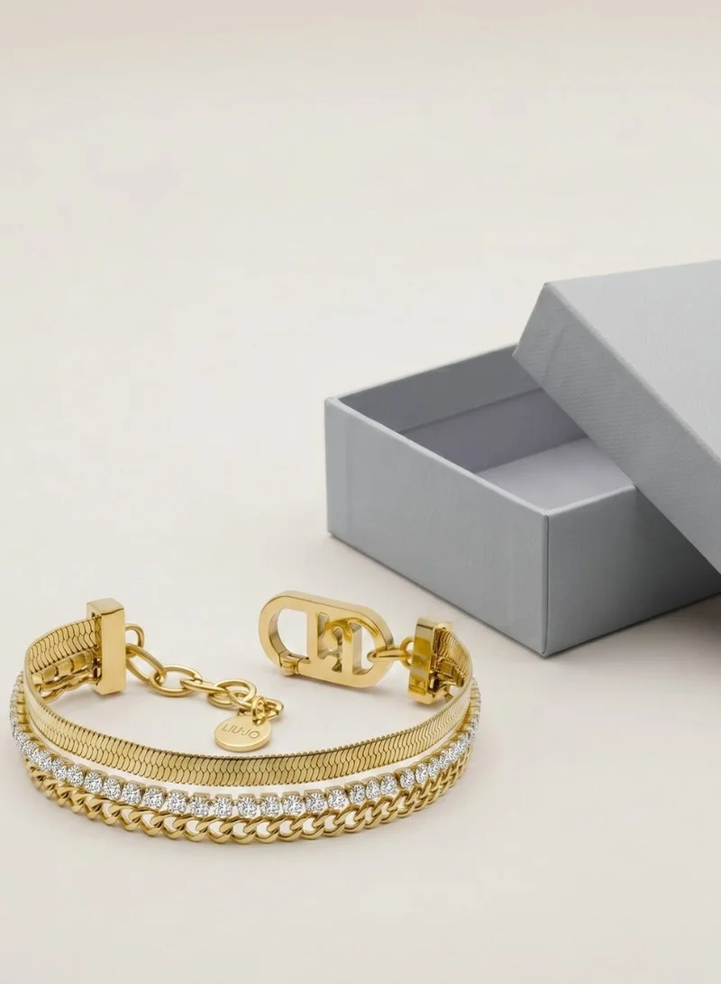 Liu Jo  Liu Jo Rosa Gold Bracelet - LJ2644 for Women | Best Price UAE