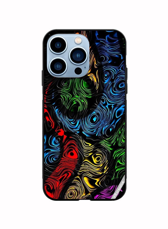 VR CREATIVE Protective Case Cover For Apple iPhone 14 Pro Multicolor Design - Image 1