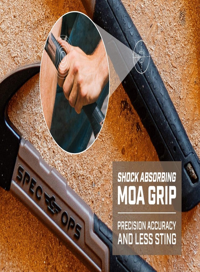 سبيكس-اوبس مطرقة من الألياف الزجاجية من Spec Ops Tools، وزن 20 أونصة، ذات سطح أملس، ومخلب منحني، وقبضة ممتصة للصدمات، 3% منها تبرعات للمحاربين القدامى - Image 5