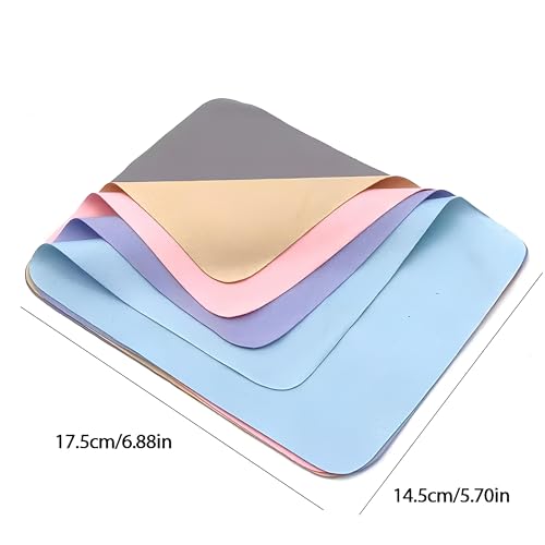 Gladiadora® Microfiber Cleaning Cloth for Laptop Screens, Monitors, Keyboards, Phones, Cameras, Tablets, Sunglasses & More – Soft, Lint-Free, Reusable Wipes - Random Colors (Pack of-5) - Image 2