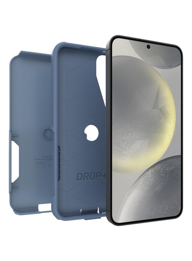 أوتربوكس جراب OtterBox Commuter Series لهاتف Samsung Galaxy S24+ - جينز أنيق (أزرق)، نحيف ومتين، مناسب للجيب، مع حماية للمنافذ - Image 4